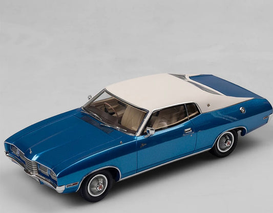 1:18 Ford P4 Landau Cosmic Blue Authentic Collectables