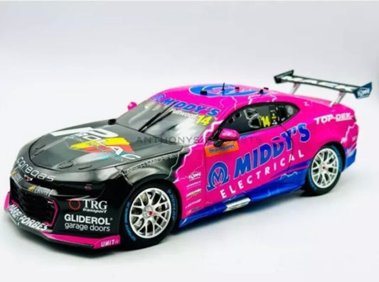 1:18 Bryce Fullwood #14 Chevrolet Camaro ZL 1 Supercar 2023 Melbourne Supersprint Race 4 Biante