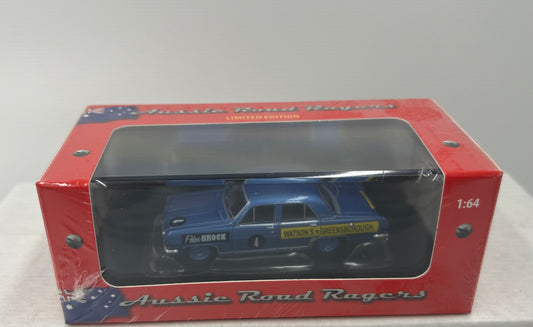 1:64 1968 HR Racing Car Winton 1969 Peter Brock #4 Aussie Road Ragers