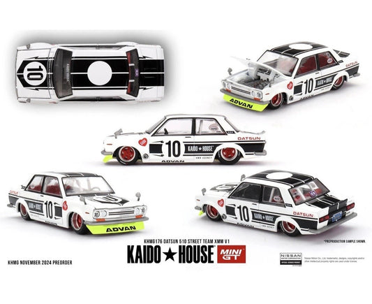 1:64 Datsun 510 Street Team XMM V1 #176 Kaido House