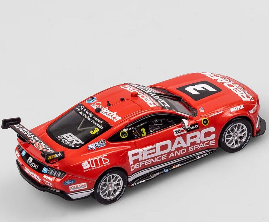 1:43 CoolDrive Racing Todd Hazelwood #3 REDARC Ford Mustang GT 2023 Vailo Adelaide 500 Authentic Collectables