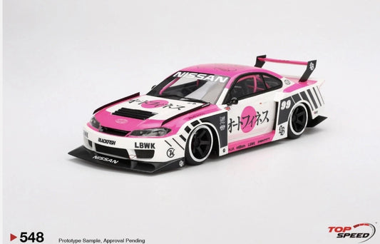 1:18 Nissan LB Super Silhouette S15 Silvia Auto Finesse Sema 2023 Top Speed