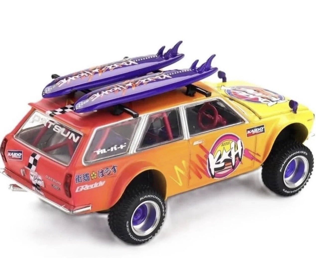 1:64 Datsun 510 Wagon 4x4 Kaido Islands V1 #210 Kaido House