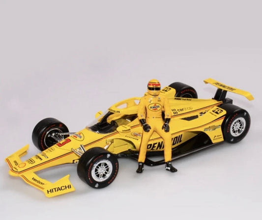 1:18 Scott McLaughlin #3 Team Penske Pennzoil Chevrolet Indycar 2021 Indy 500 Authentic Collectables