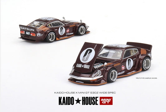 1:64 Datsun Fairlady Z Dark Red #023 Kaido House