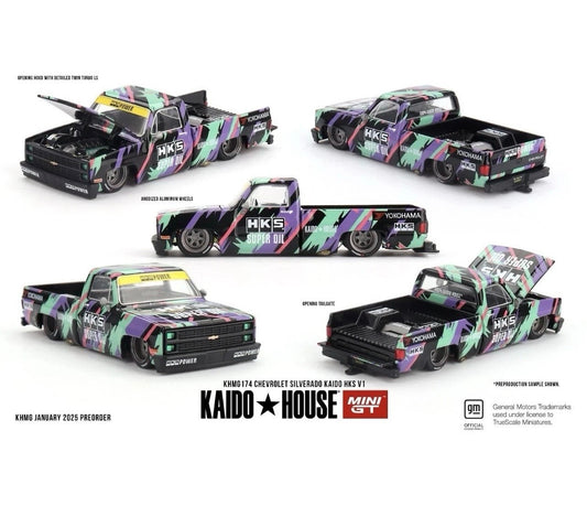 1:64 Chevrolet Silverado HKS V1 #174 Kaido House