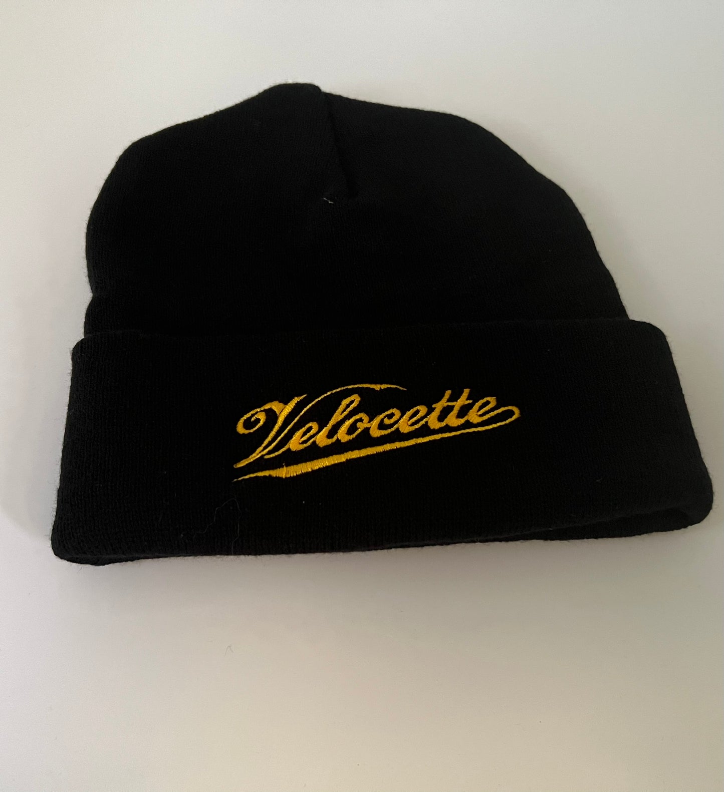 Velocette Embroidered Beanie