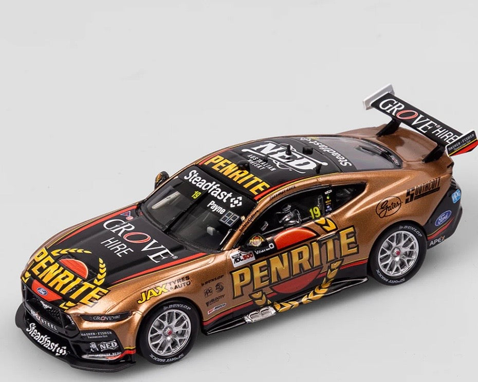 1:43 Penrite Racing #19 Matthew Payne 2023 Adelaide 500 Winner Authentic Collectables