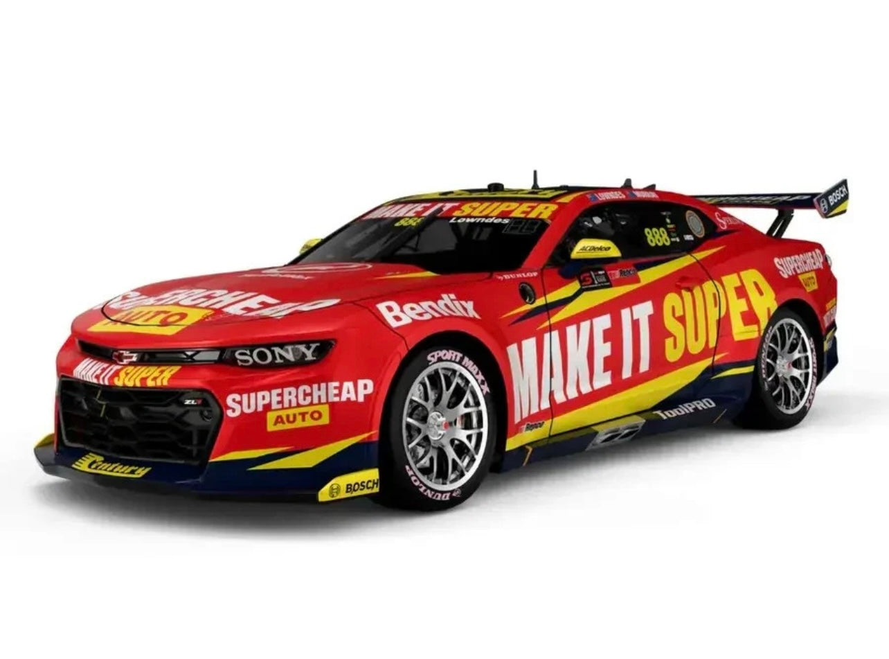 1:18 Lowndes Murray  #888 Supercheap Auto Racing 2024 Bathurst 1000 Wildcard Biante