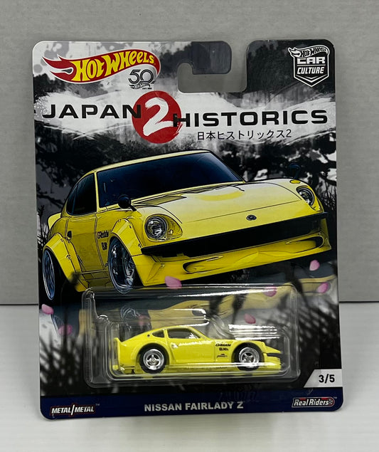 1:64 Hot Wheels Japan 2 Historics Nissan Fairlady Z