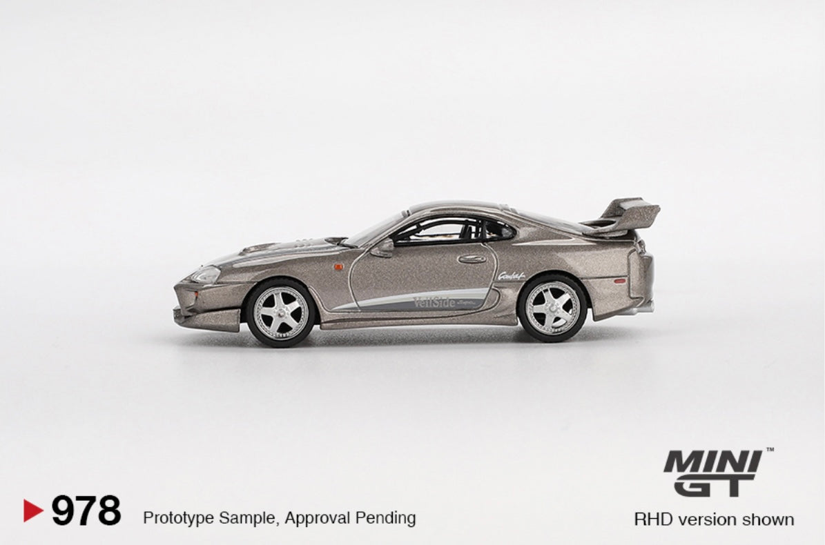 1:64 Toyota Supra Veilside Combat V-11 Combat Grey Mini GT 978