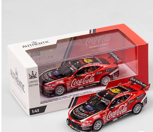 1:43 Kostecki Russell #99 2023 Repco Bathurst 1000 Pole Position Coca-Cola Racing by Erebus Authentic Collectables