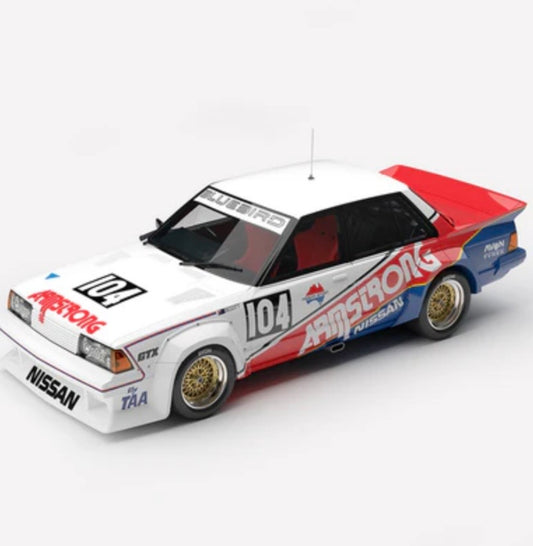 1:43 Armstrong Nissan Gary Scott #104 Nissan Bluebird Turbo 1985 Queensland Sports Sedan Championship Surfer’s Paradise Authentic Collectables Pre-Order