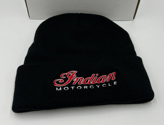 Indian Motorcycle Embroidered Beanie
