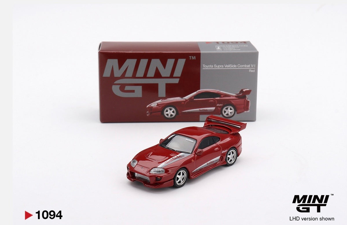 1:64 Toyota Supra Veilside Combat V-1 Red Mini GT 1094