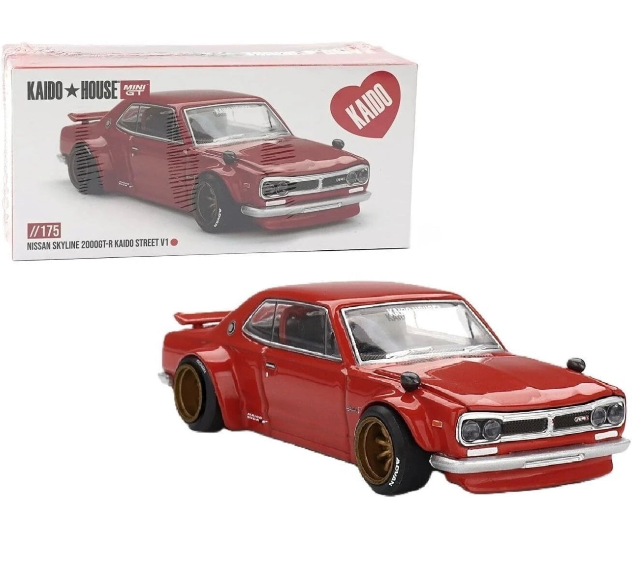1:64 Nissan Skyline 2000GT-R Kaido Street V1 #175 Kaido House