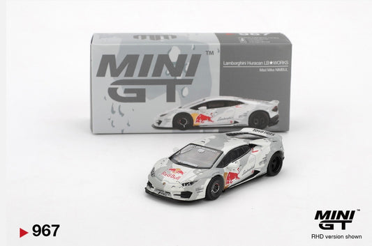 1:64 Lamborghini Huracan LB Works Ver 2 Mad Mike Nimbul Mini GT 967