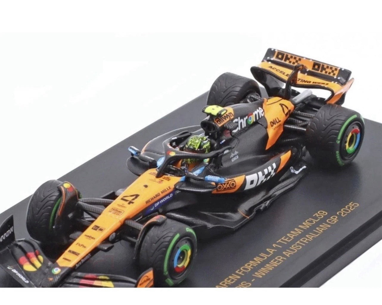 1:64 McLaren Formula1 Team MCL39 #4 Lando Norris Winner Australian GP 2025 Minichamps