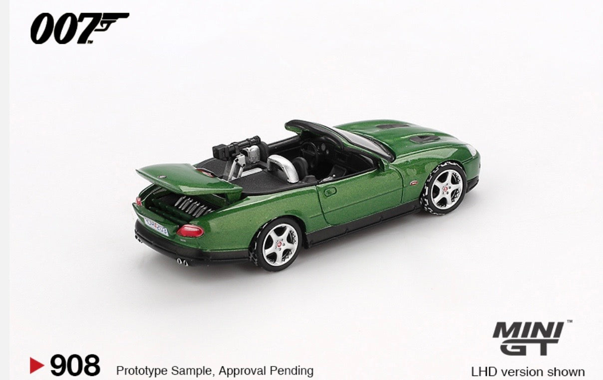 1:64 Jaguar XKR James Bond Die Another Day 007 Mini GT 908- 007E