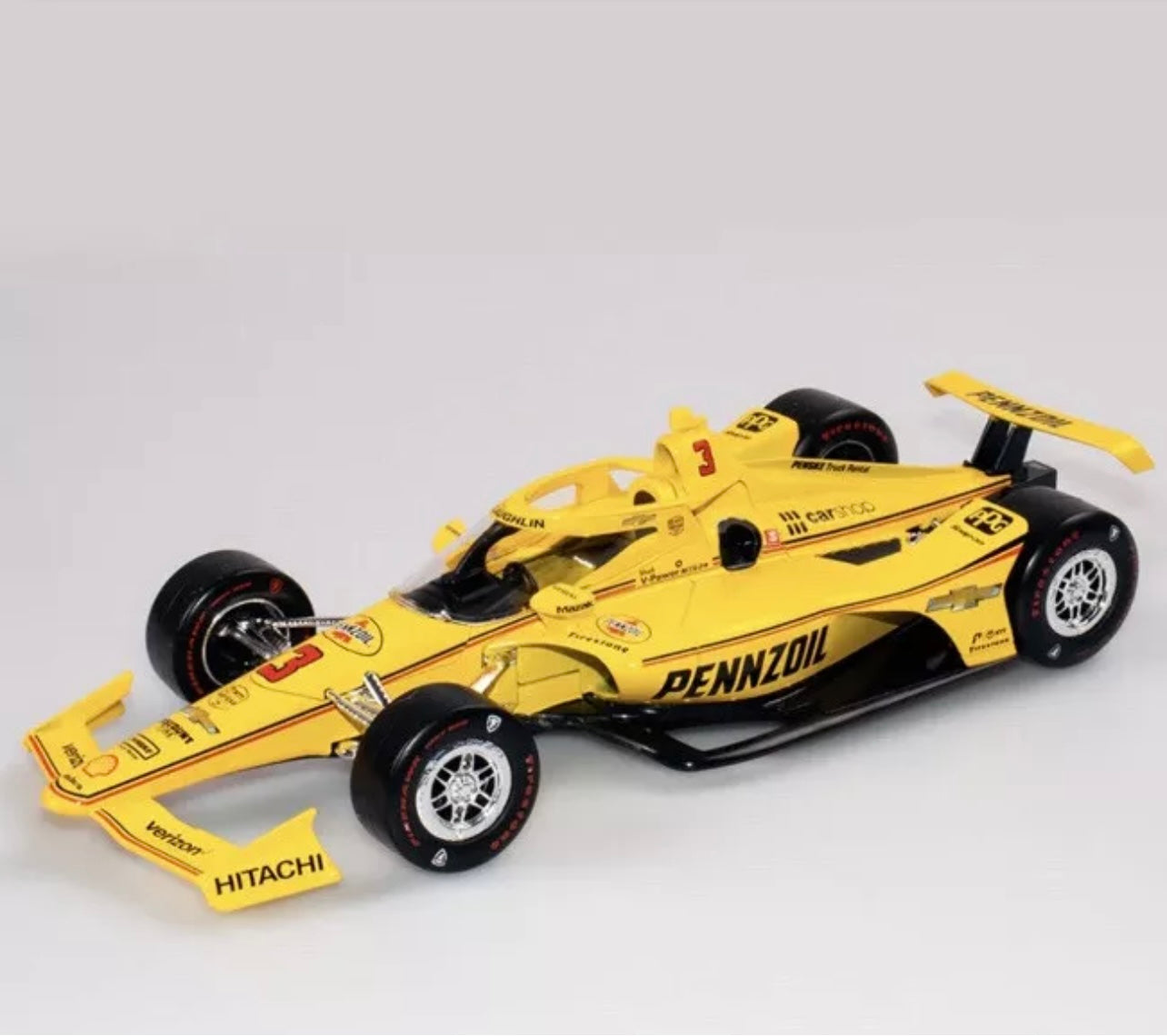 1:18 Scott McLaughlin #3 Team Penske Pennzoil Chevrolet Indycar 2021 Indy 500 Authentic Collectables