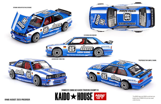 1:64 BMW M3 Kaido Touring Champ V1 #223 Kaido House PRE-ORDER