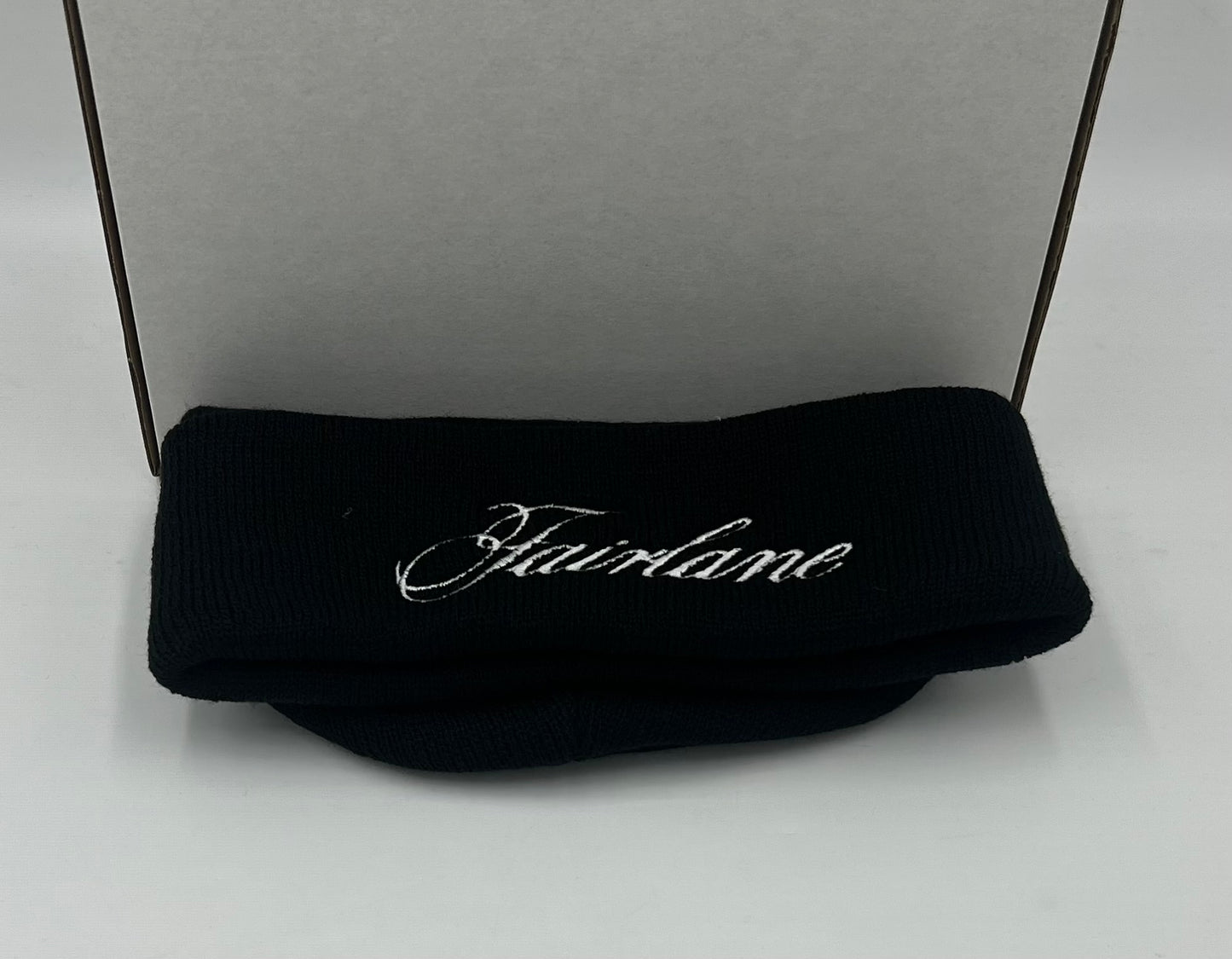 Ford Fairlane Embroidered Beanie Black