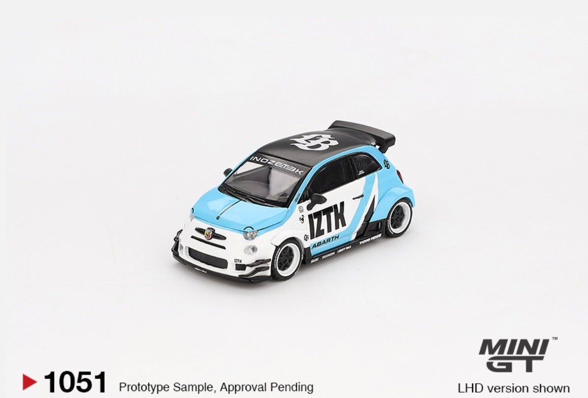 1:64 LB-Works x Abas Works Abarth 595 IZTK Mini GT 1051