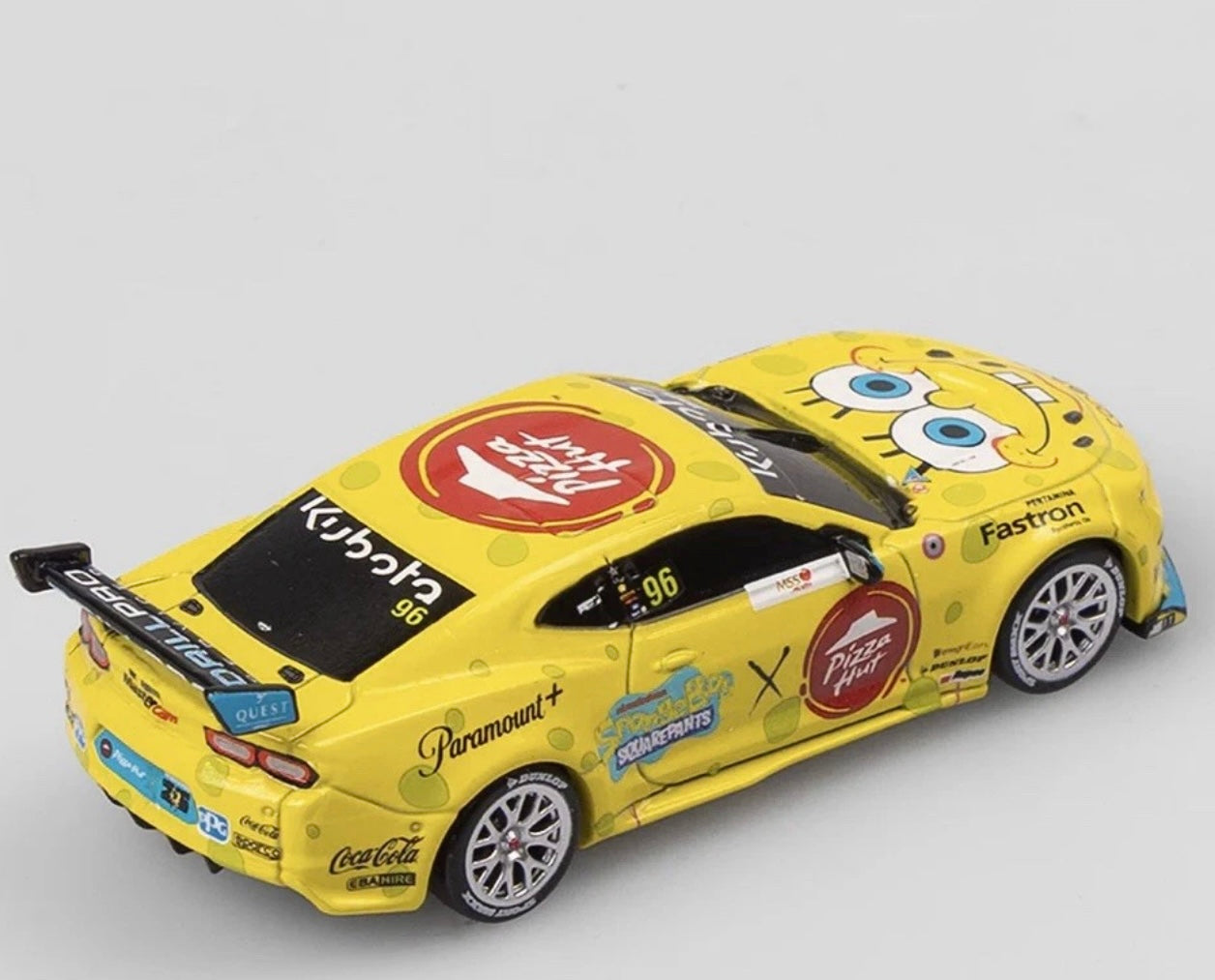1:64 SpongeBob SquarePants #96 Jones BJR 2024 Melbourne Supersprint Chevrolet Camaro Authentic Collectables