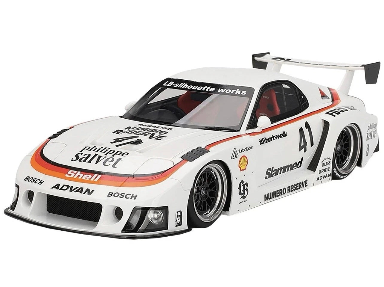 1:18 Mazda RX-7 LB Super Silhouette #41 Numero Reserve Top Speed – All ...