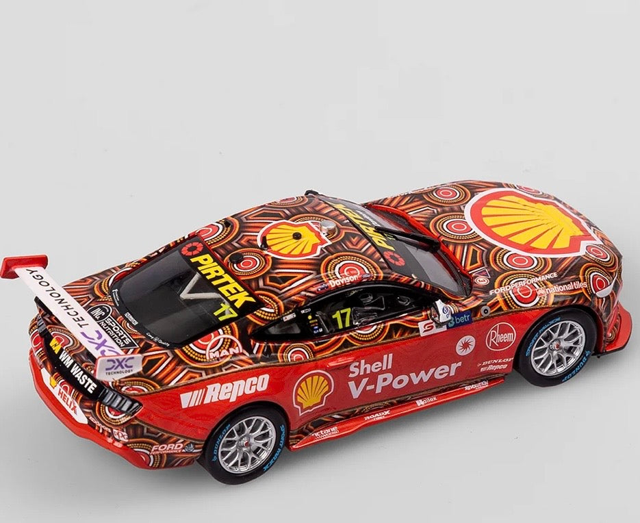 1:43 Will Davison #17 Shell V-Power Racing Team 2024 Darwin Mustang GT Authentic Collectables
