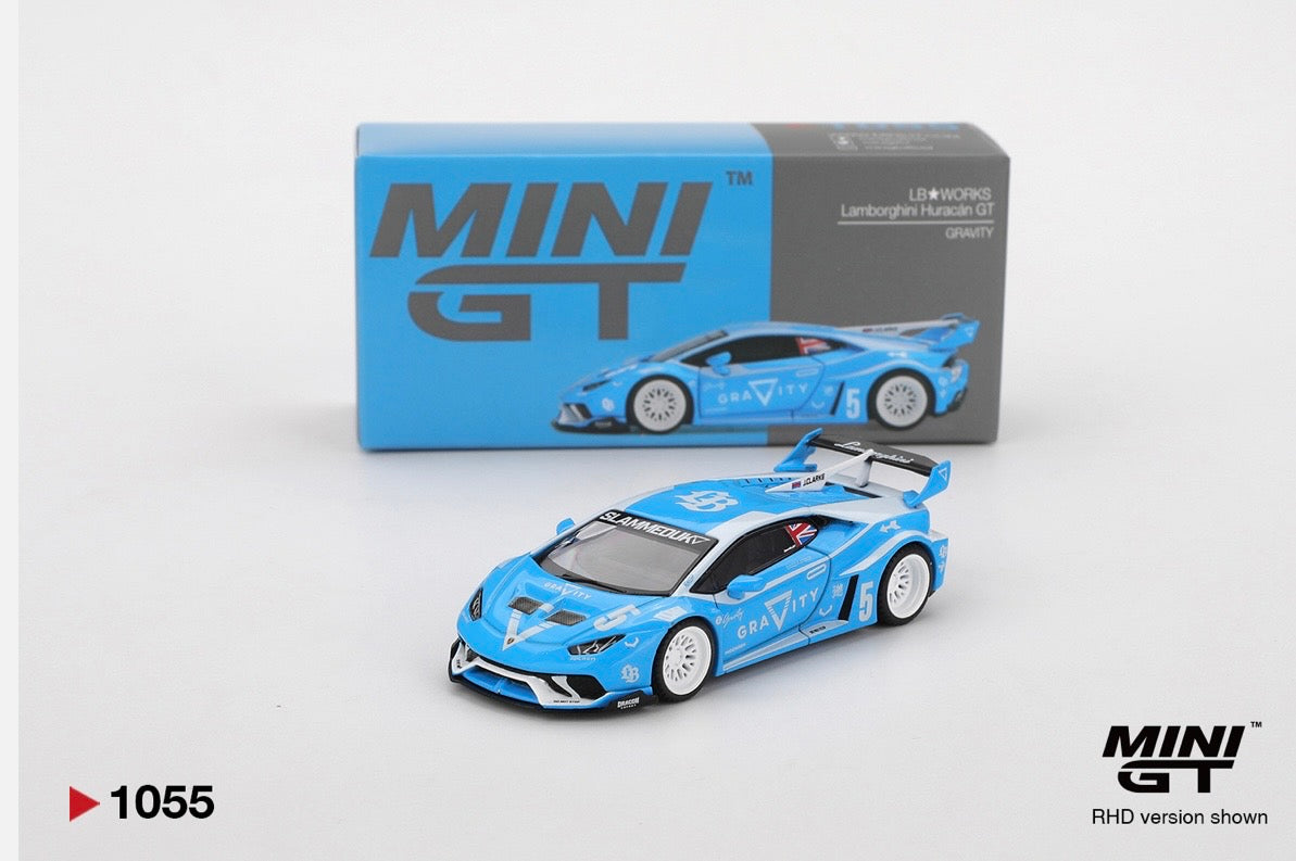1:64 Lamborghini Huracan GT LB Works Gravity Mini GT 1055