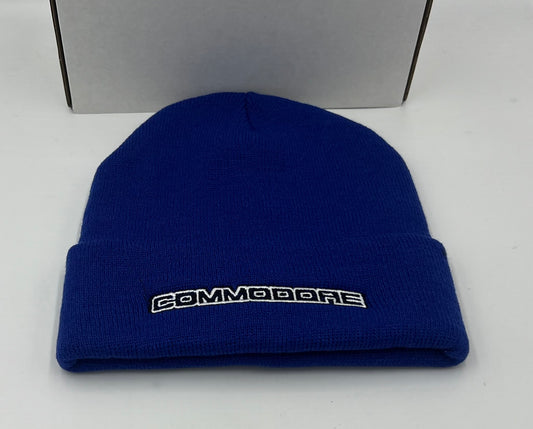 Holden Commodore Embroidered Beanie Blue