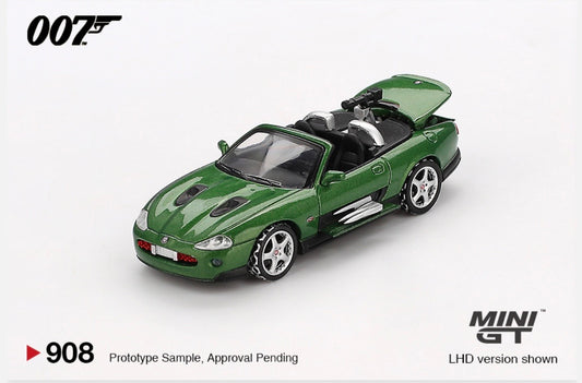 1:64 Jaguar XKR James Bond Die Another Day 007 Mini GT 908- 007E
