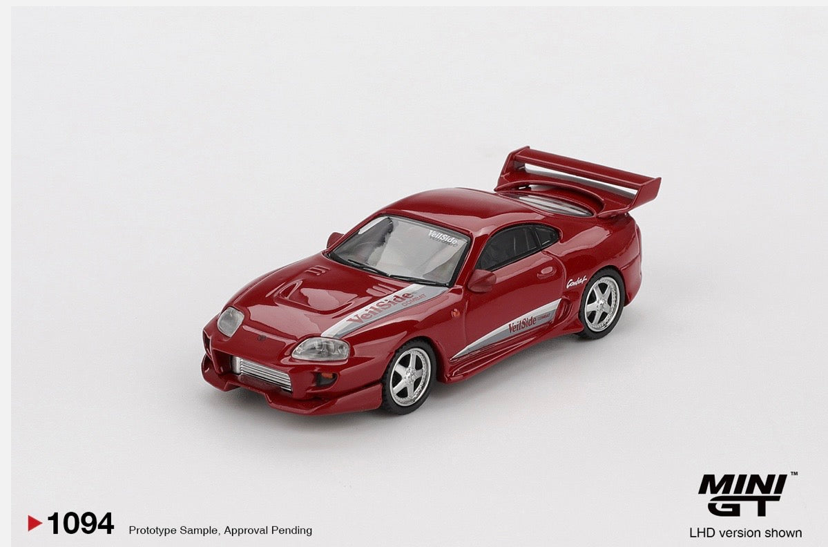 1:64 Toyota Supra Veilside Combat V-1 Red Mini GT 1094