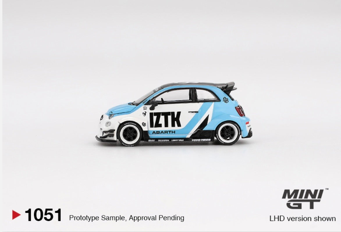 1:64 LB-Works x Abas Works Abarth 595 IZTK Mini GT 1051