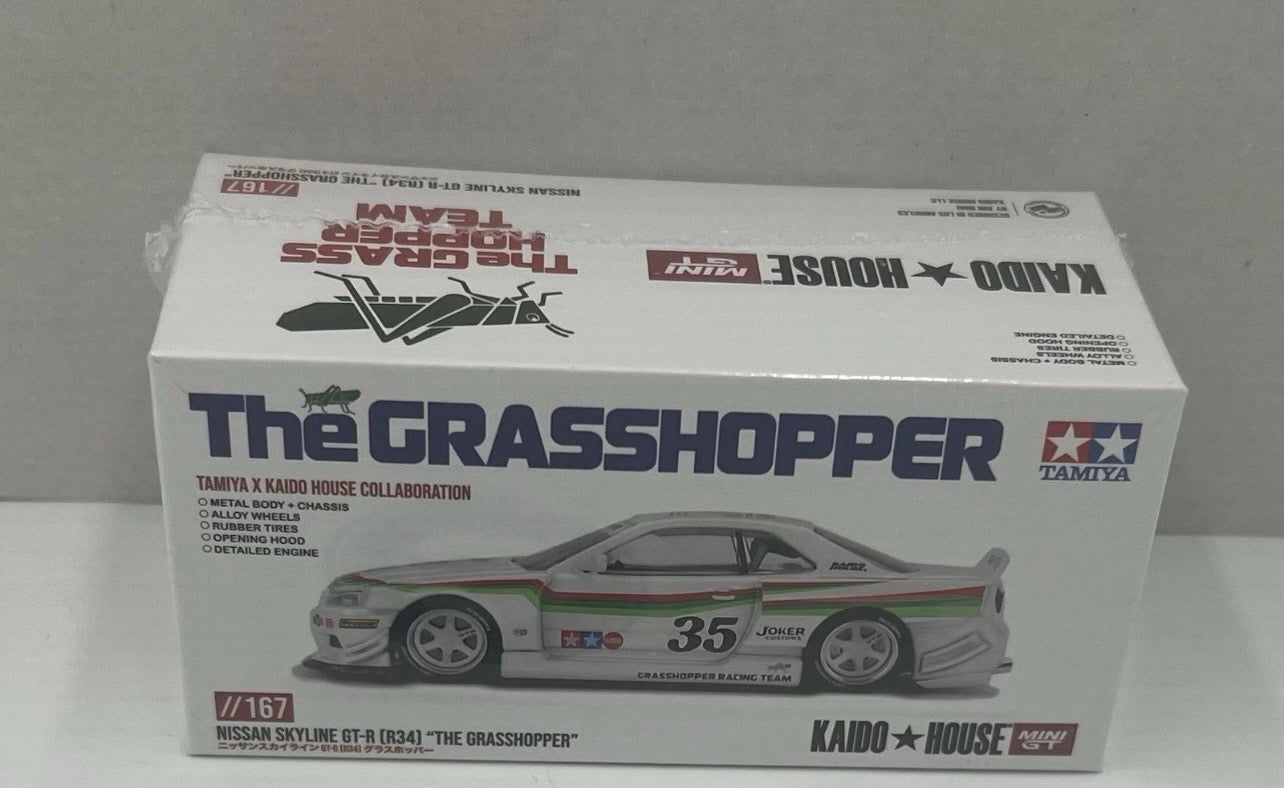 1:64 Nissan Skyline GT-R (R34) The Grasshopper Kaido House 167