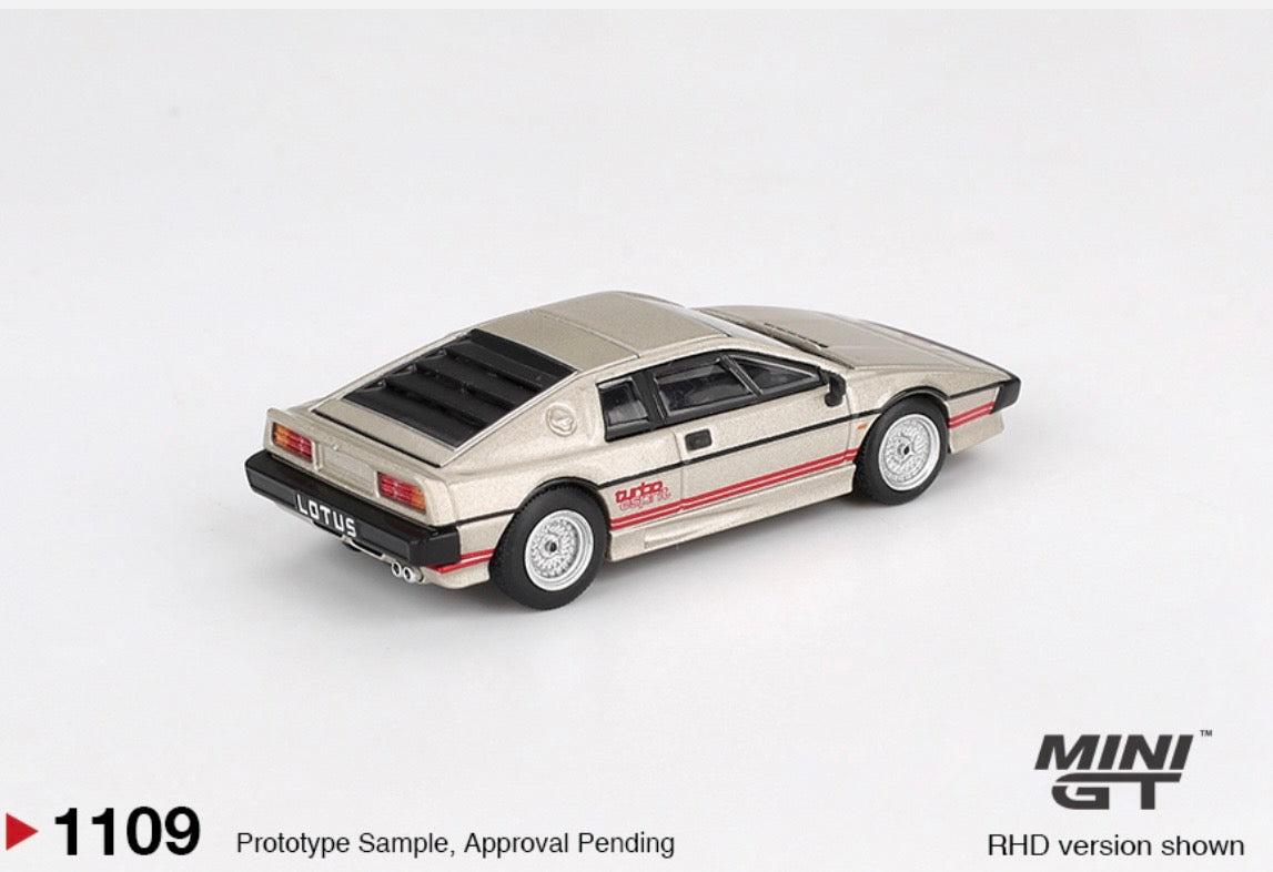 1:64 Lotus Esprit Turbo Metallic Silver Mini GT 1109