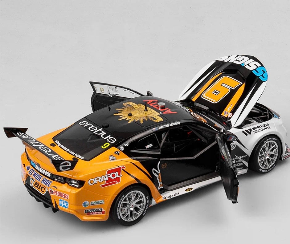 1:18 Chevrolet Camaro ZL1 Jack Le Brocq #9 2024 Perth Supersprint Erebus Motorsport Authentic Collectables