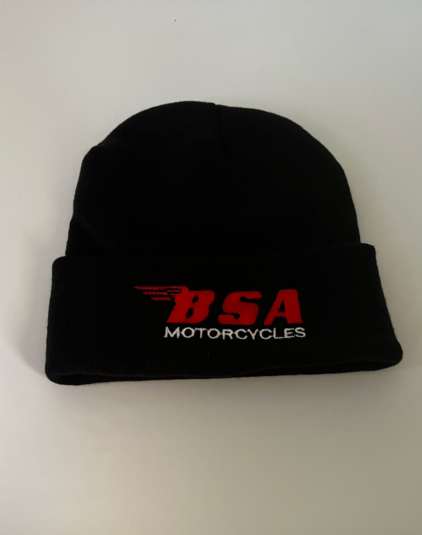 BSA Motorcycle Embroidered Beanie