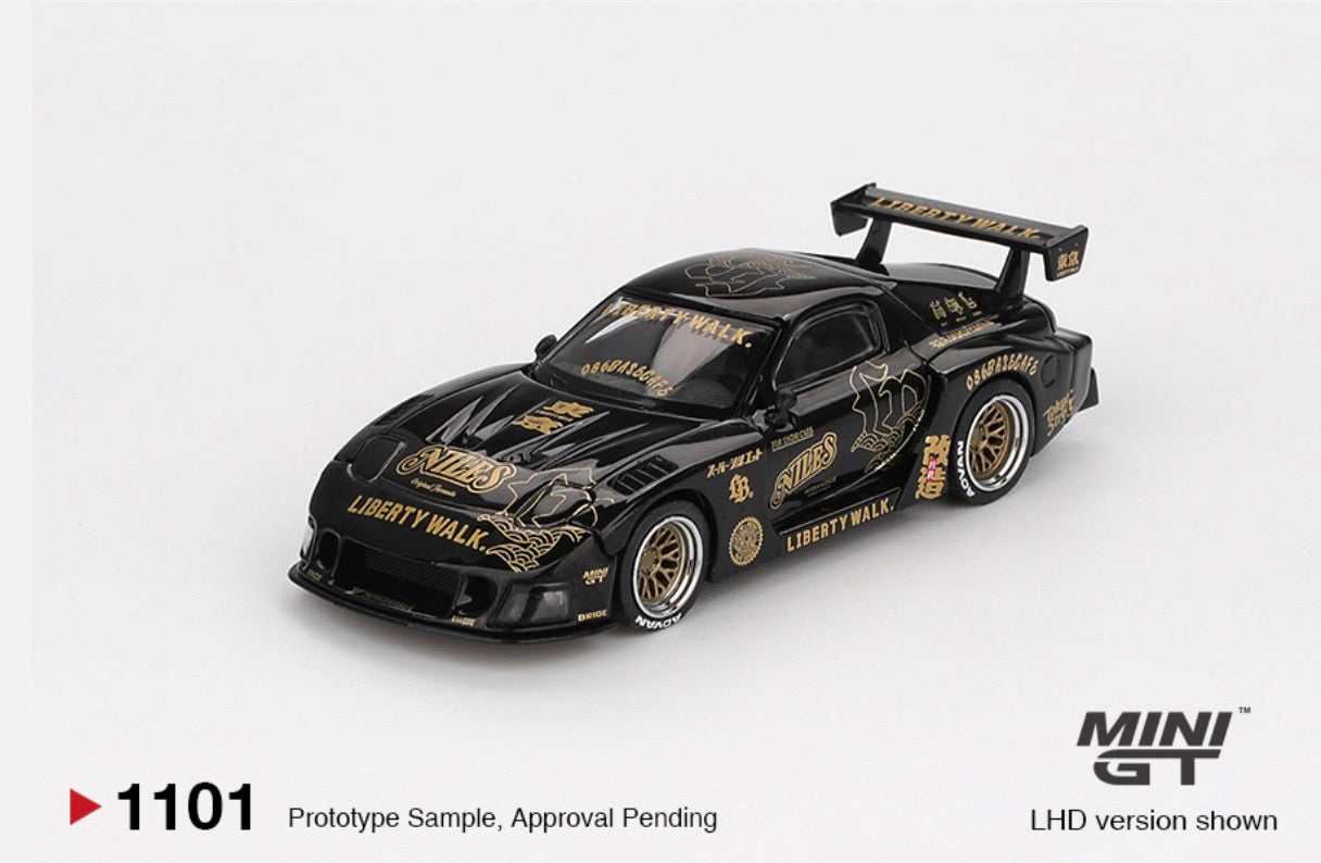 1:64 Mazda RX-7 LB Super Silhouette FD-NILES Mini GT 1101