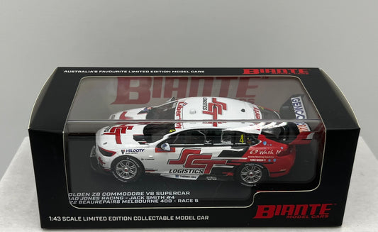 1:43 Jack Smith #4 2023 Beaurepaires Melbourne 400 Brad Jones Racing Holden ZB Biante