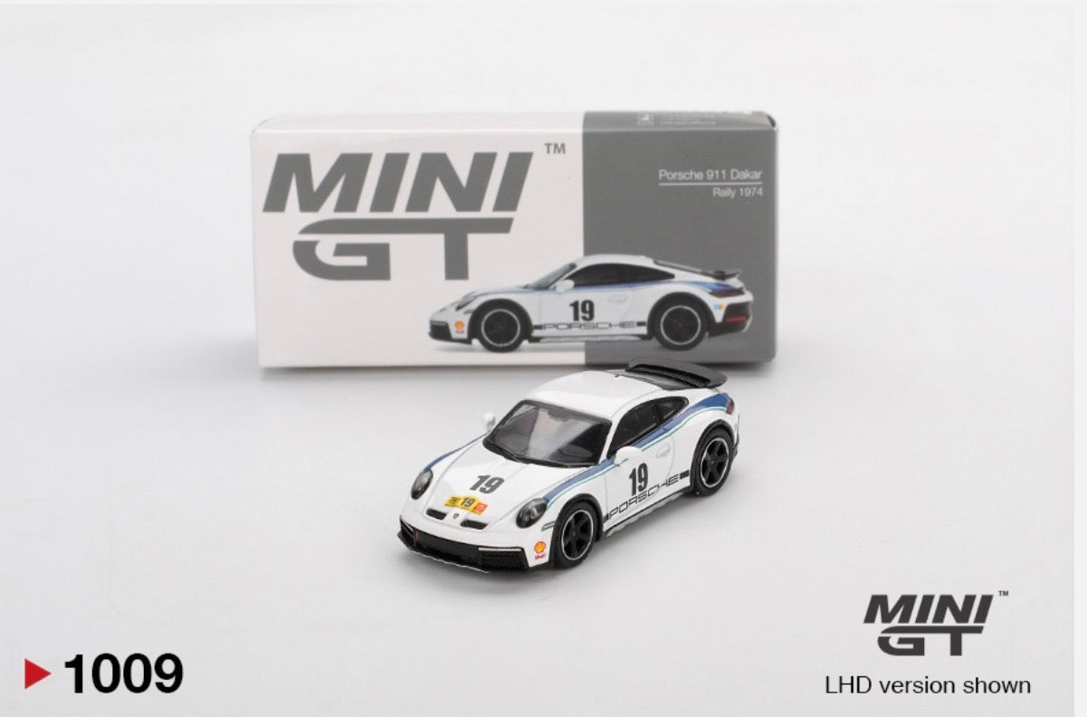 1:64 Porsche 911 Dakar Rally 1974 Mini GT 1009