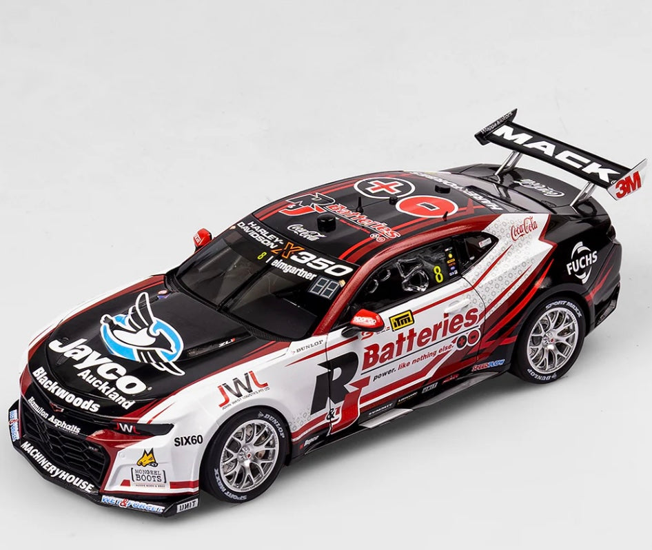 1:18 Chevrolet Camaro ZL1 #8 Andre Heimgartner BJR  2024 ITM Taupo Super 400 Race 7 Winner Authentic Collectables