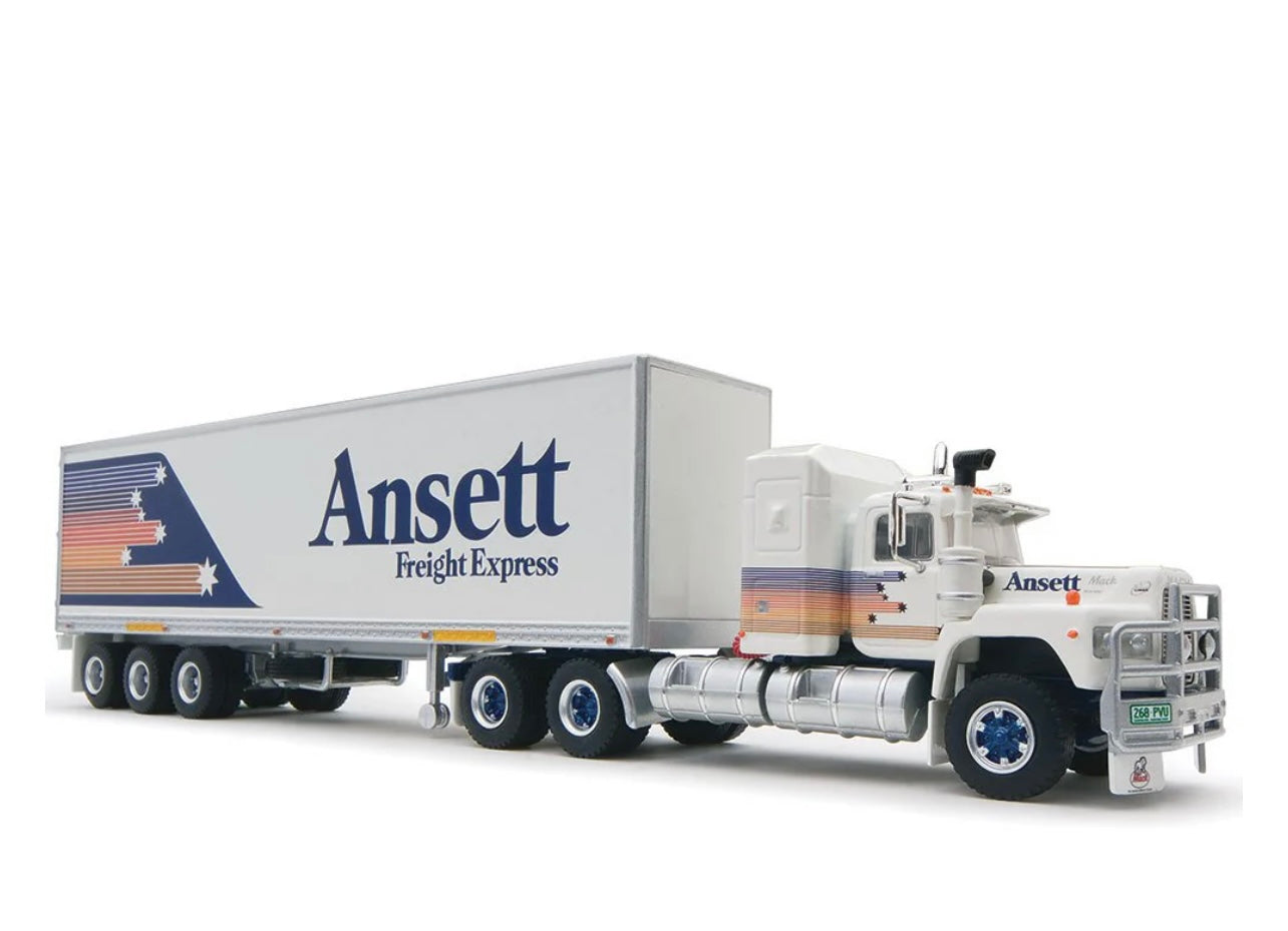 1:64 Highway Replicas Freight Semi Prime Mover and Trailer Ansett Freight Express Pre-Order