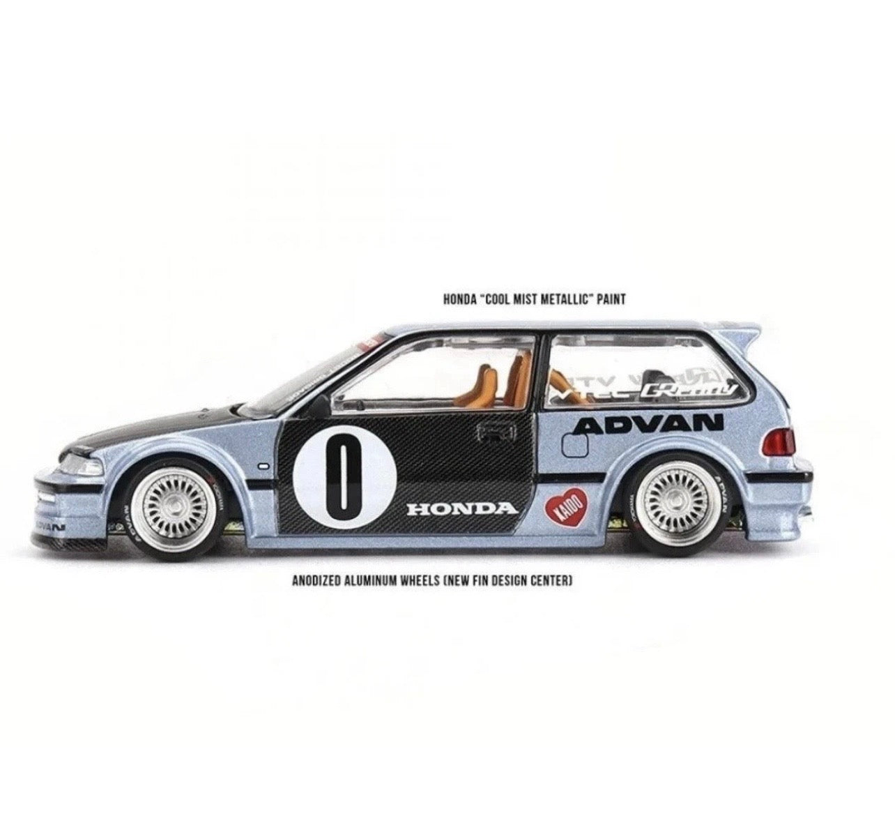 1:64 Honda Civic (EF) Kaido Roulette V1 #179 Kaido House