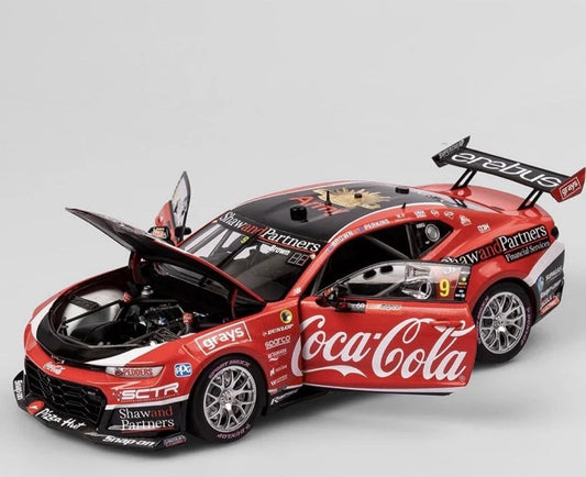 1:18 Coca-Cola Racing by Erebus Will Brown & Jack Perkins #9 2023 Repco Bathurst 1000 Authentic Collectables