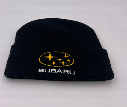Subaru Embroidered beanie