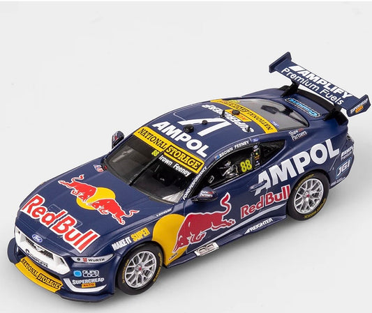 1:43 Red Bull Ampol Racing Brown Feeney #88 2025 Triple Eight Ford Performance Launch Livery Authentic Collectables