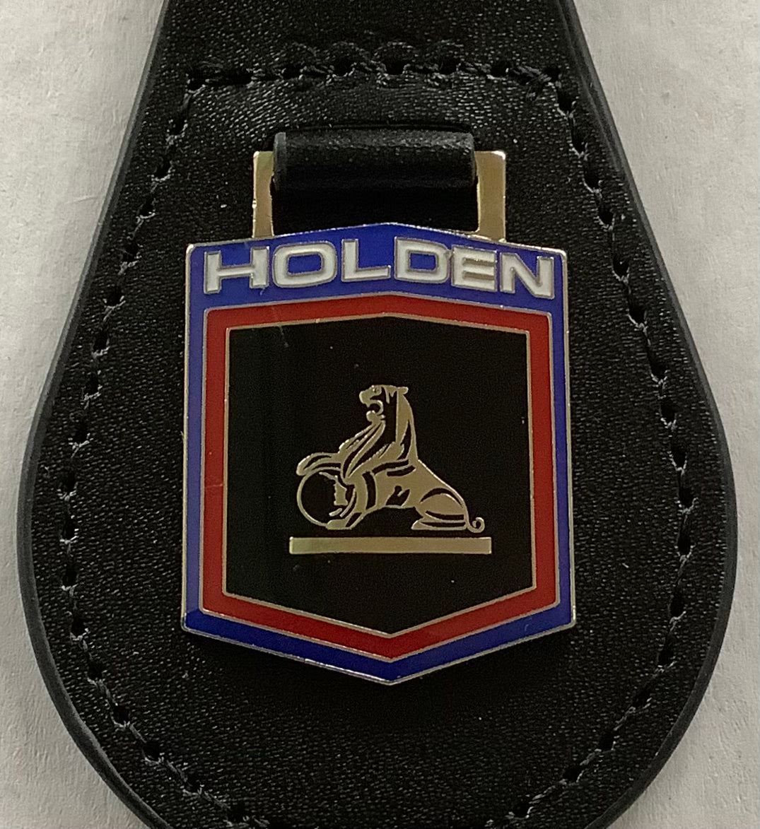 Holden Shield Leather Key Ring