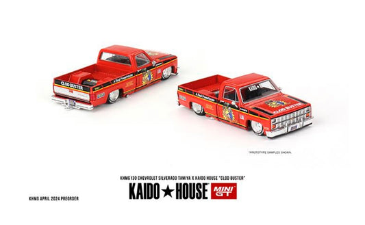 1:64 Chevrolet Silverado -Tamiya x Kaido House Clod Buster #130 Kaido House Pre-Order